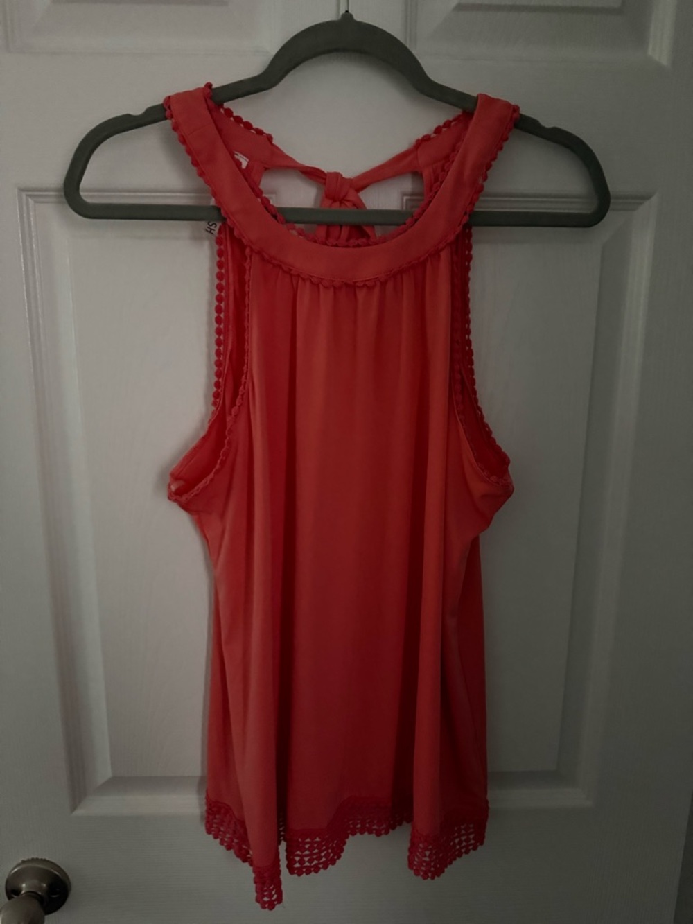 Women’s Coral Tie-Back Halter Camisole